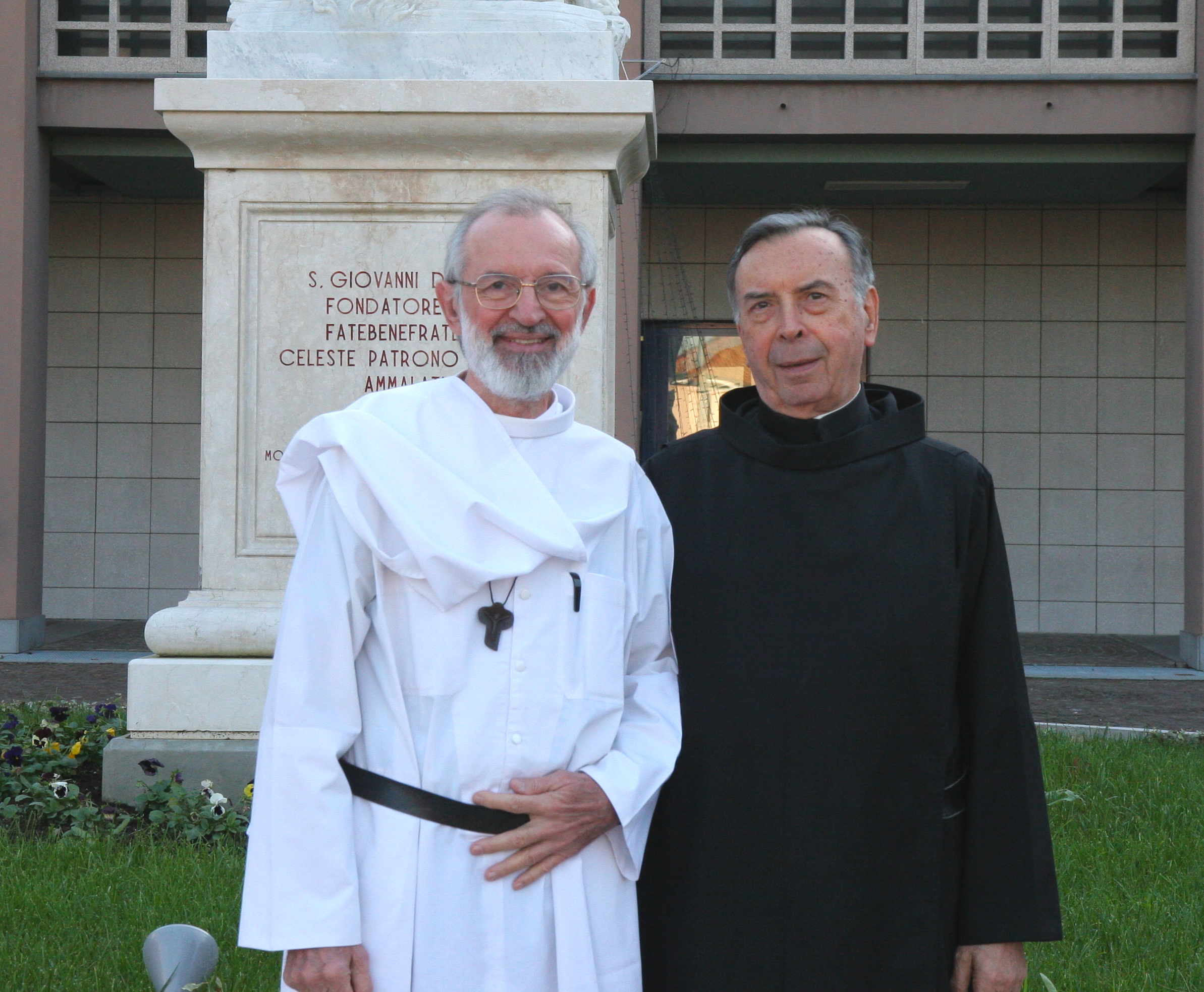 Fra Luca Beato e fra Fiorenzo Pruili